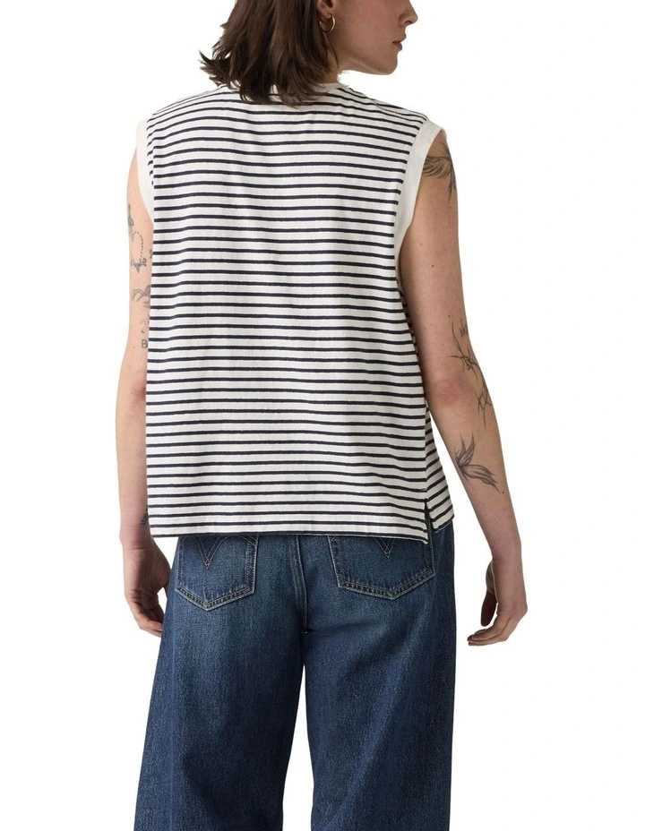 Boxy Tank in Blue image 2