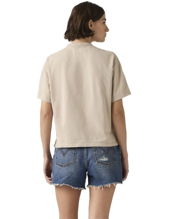 Vintage Short-Sleeve Tee in Chateau Grey image 2