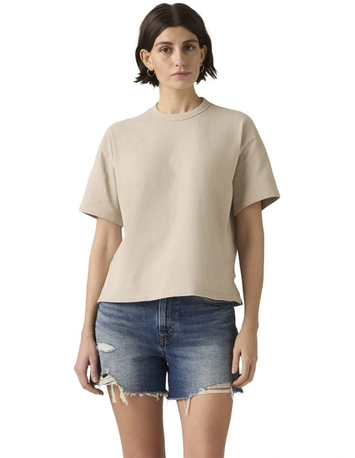 Vintage Short-Sleeve Tee in Chateau Grey image 4