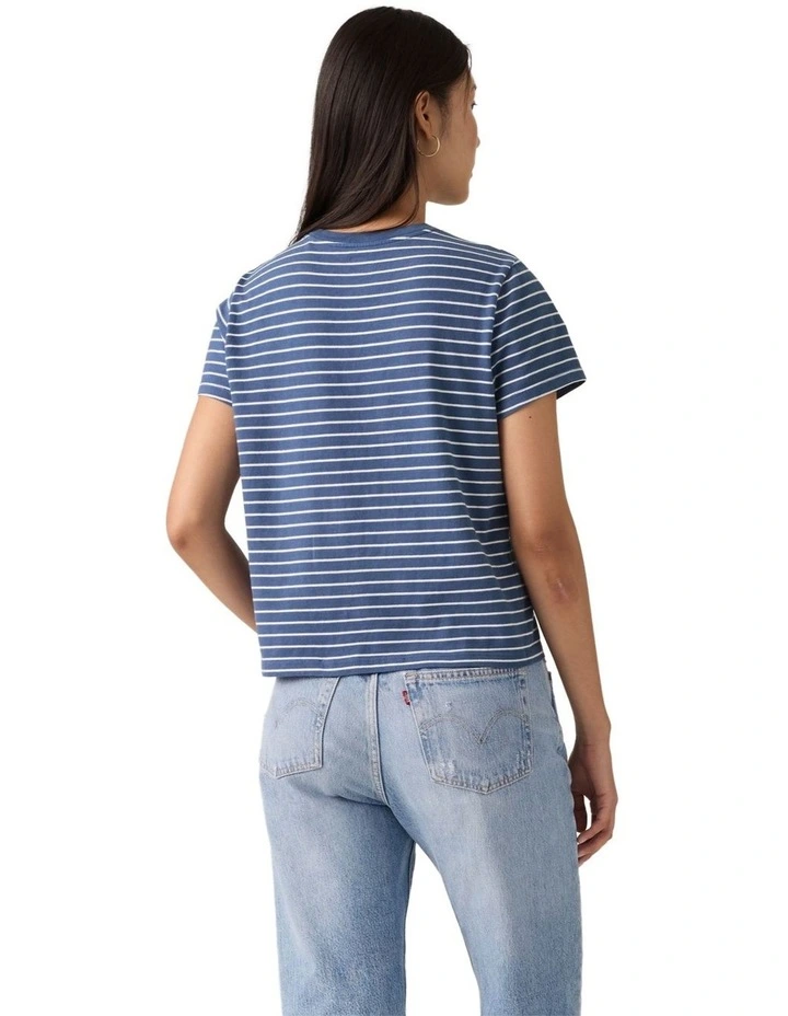 Favorite Cotton Tee in Sunshine Blue image 2