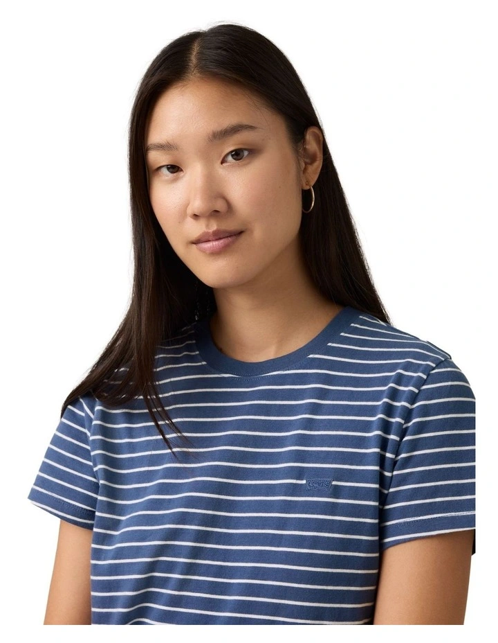 Favorite Cotton Tee in Sunshine Blue image 3