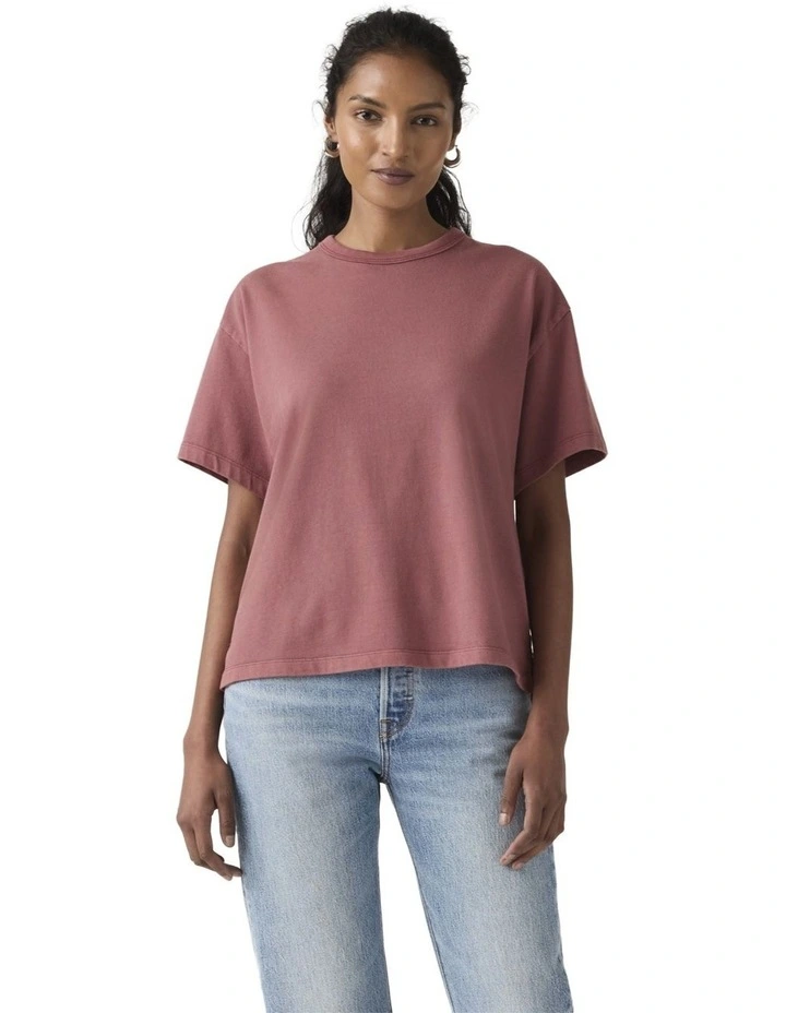 Vintage Short-Sleeve Tee in Crushed Berry image 1