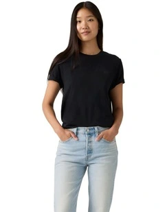 Favorite Cotton Tee in Anthracite Night