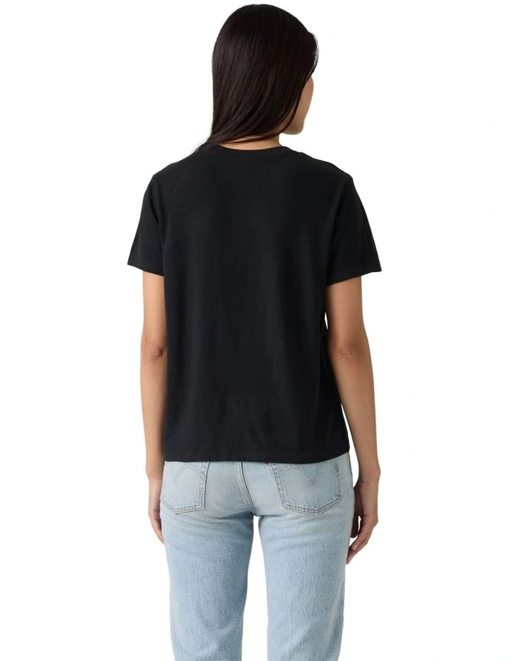 Favorite Cotton Tee in Anthracite Night image 2