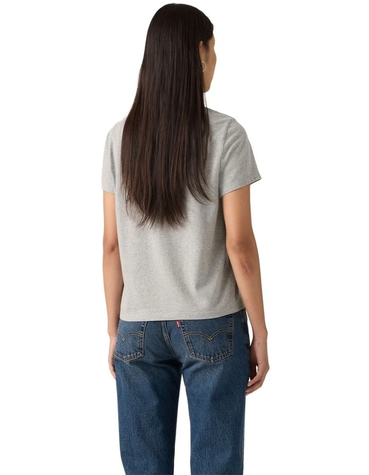 Favorite Cotton Tee in Heather Gray image 2