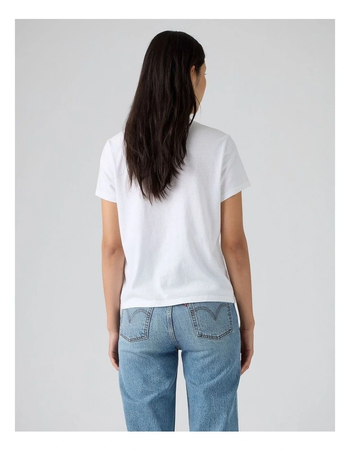 Graphic Favorite Tee in Club Serif Bright White image 2