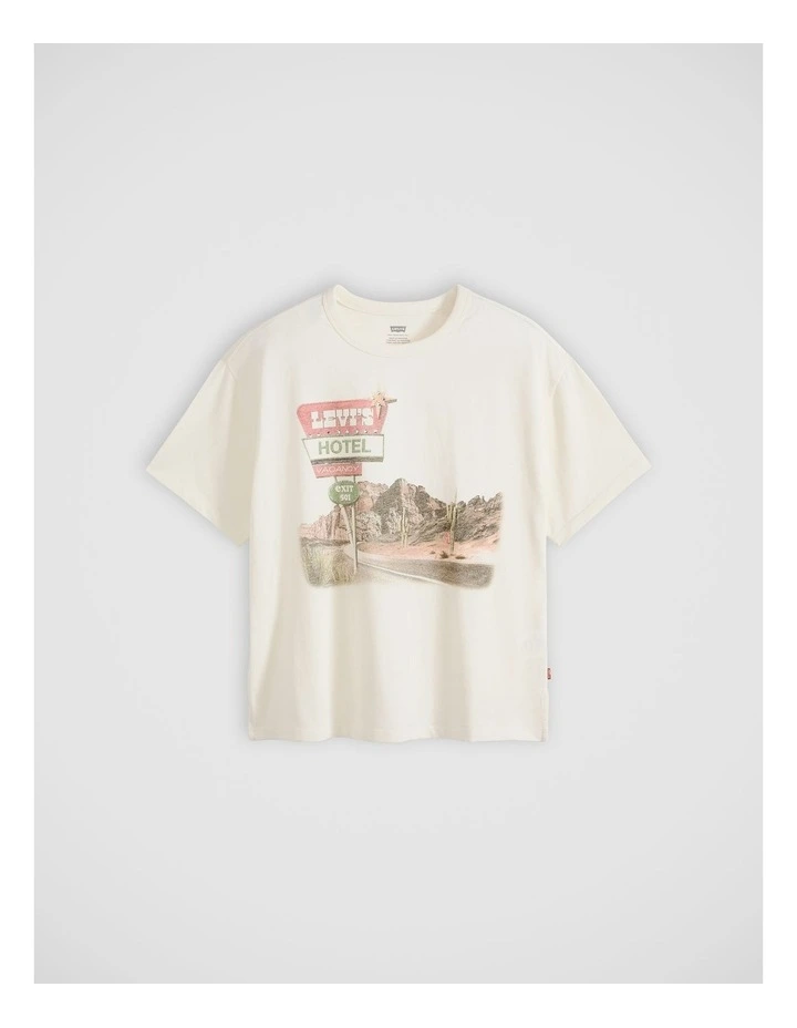 Graphic Vintage Short-Sleeve Tee in Levi's Hotel Vt Egret image 5