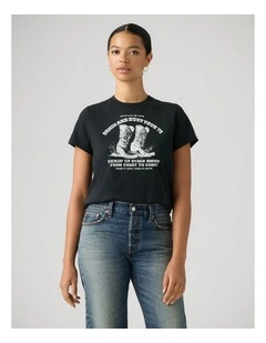 Graphic Favorite Tee in Black