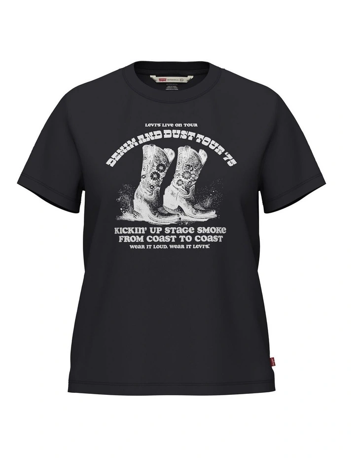 Graphic Favorite Tee in Black image 4