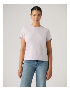 Favorite Cotton Tee in Lavender Blue
