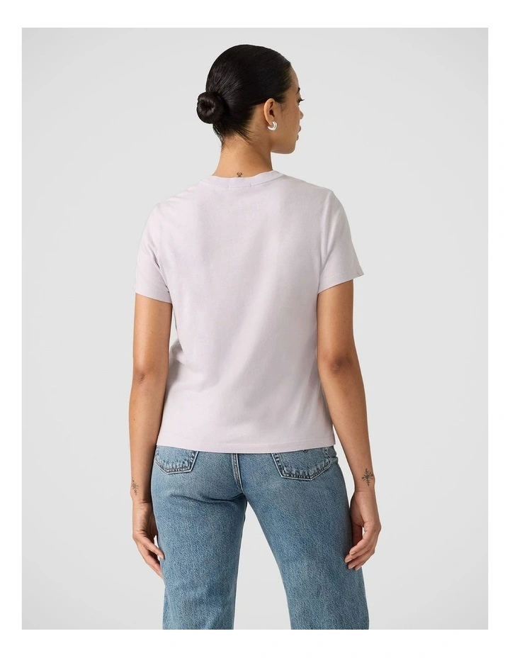 Favorite Cotton Tee in Lavender Blue image 2