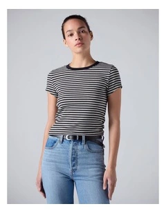 Essential Baby Teein Bliss Stripe Anthracite Night