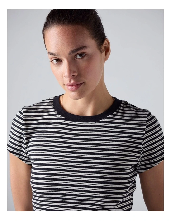 Essential Baby Teein Bliss Stripe Anthracite Night image 3