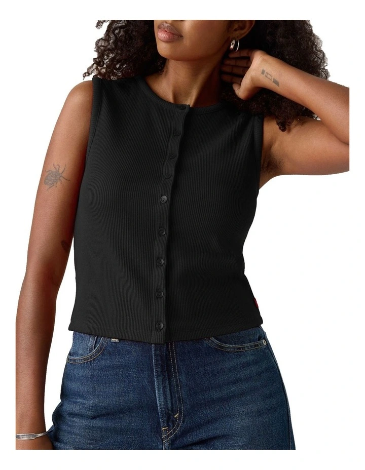 Rory Button-Up Shirt in Anthracite Night image 3