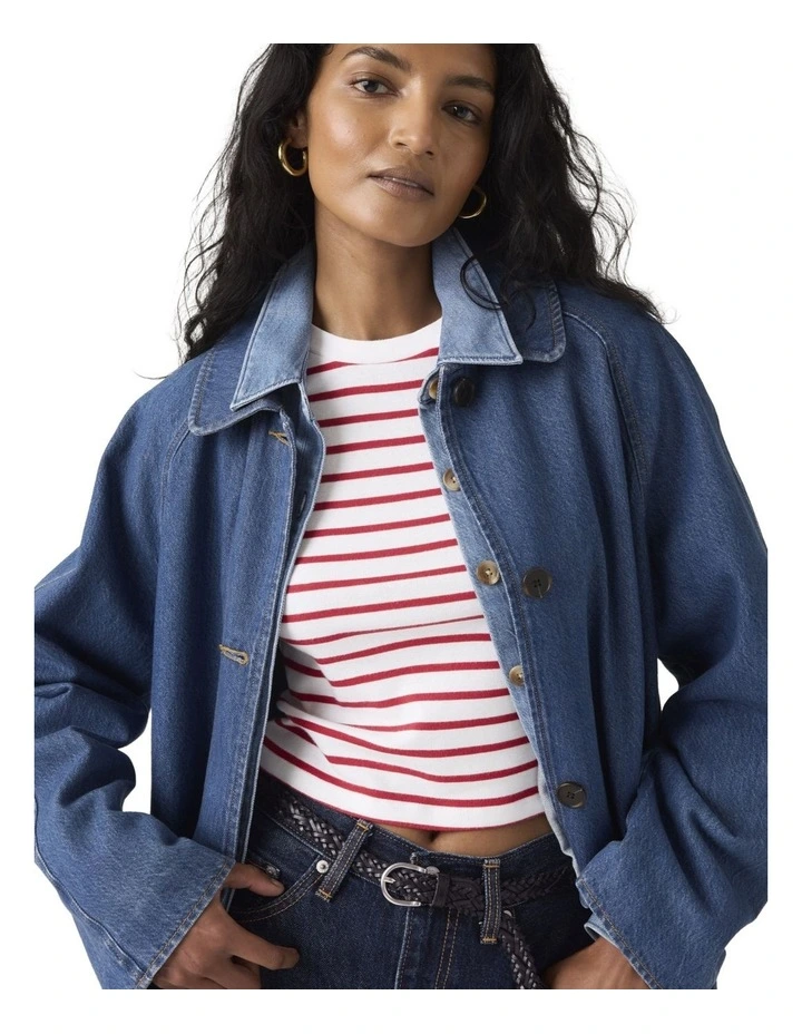 Frankie Mac Trench Coat in Let's Get Lost Again image 3