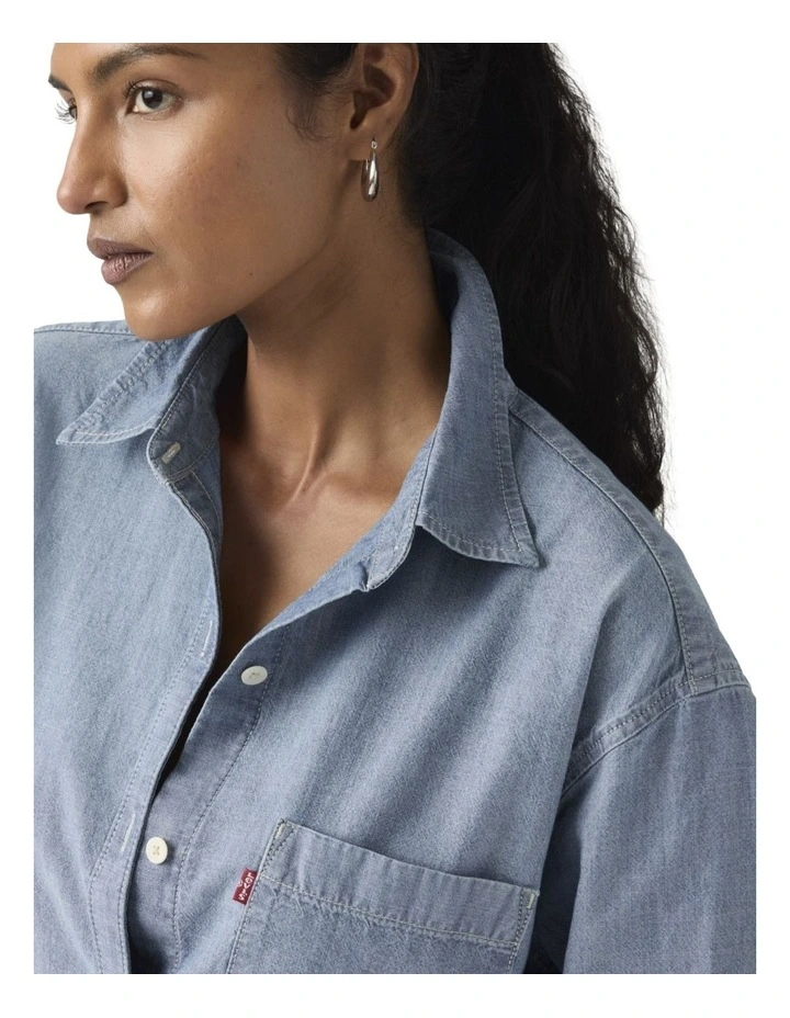 Harlie Boyfriend Shirt in Good Daze image 3