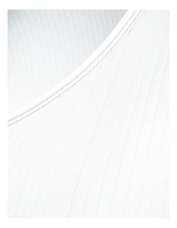 Austen Button-Up Long-Sleeve Top in Bright White image 4