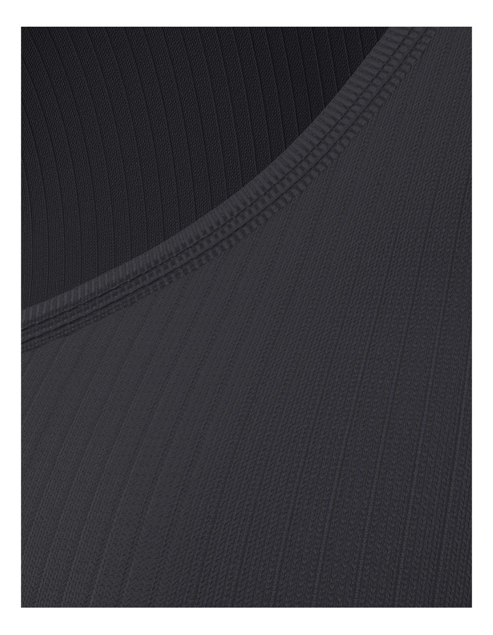 Austen Button-Up Long-Sleeve Top in Anthracite Night image 4