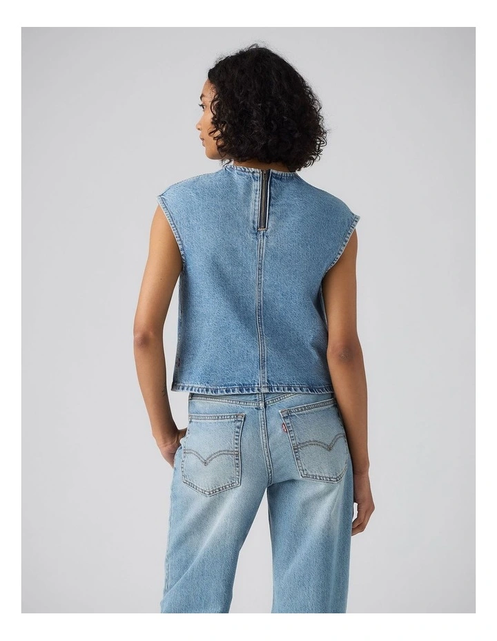 Denim Tee in Easy Days image 2