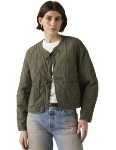 Rue Liner Jacket in Deep Depths Garment Dye