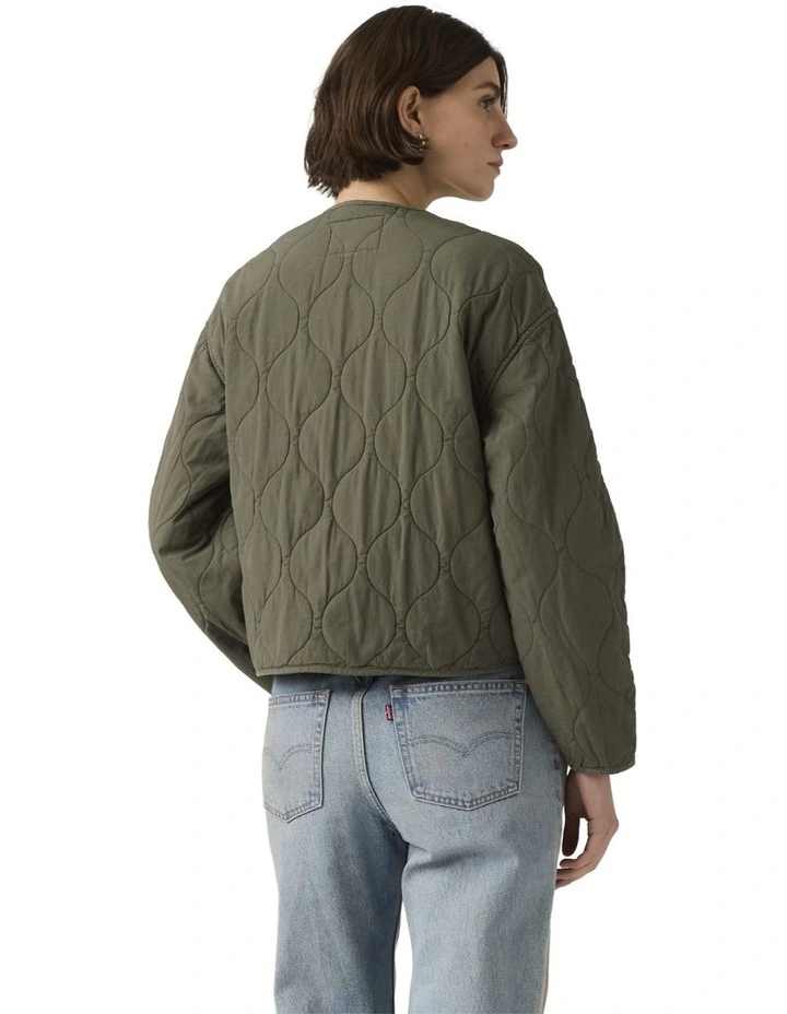 Rue Liner Jacket in Deep Depths Garment Dye image 2