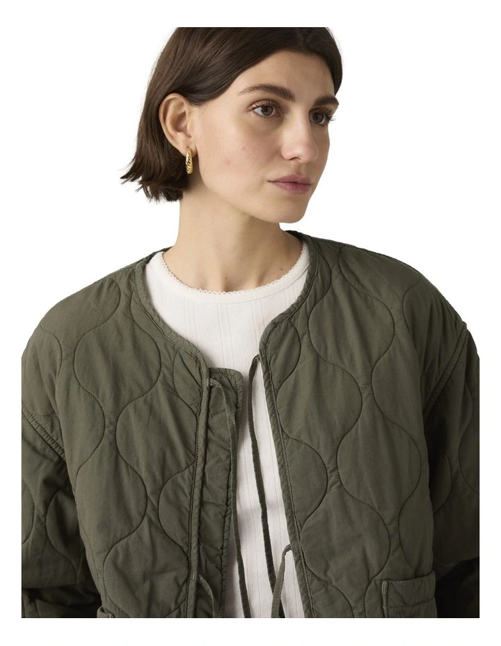 Rue Liner Jacket in Deep Depths Garment Dye image 3