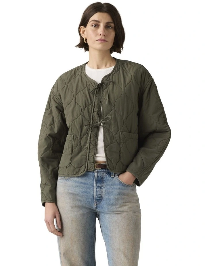 Rue Liner Jacket in Deep Depths Garment Dye image 4