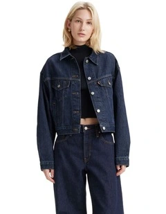 Shrunken '90s Trucker Jacket in Remember Together