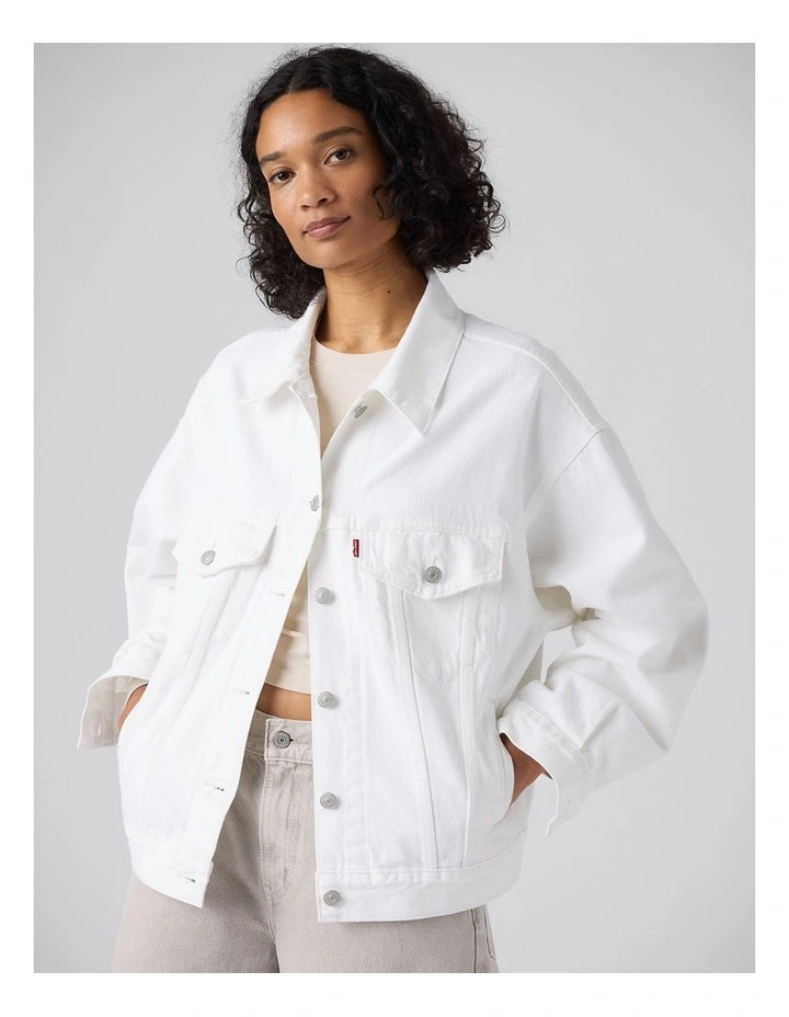 90s Trucker Jacket in Tooth Fairy image 3
