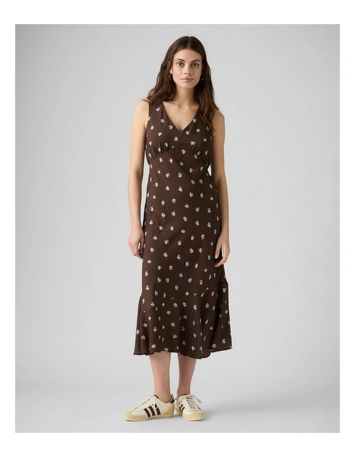 Brita Slip Dress in Runa Floral Java image 1