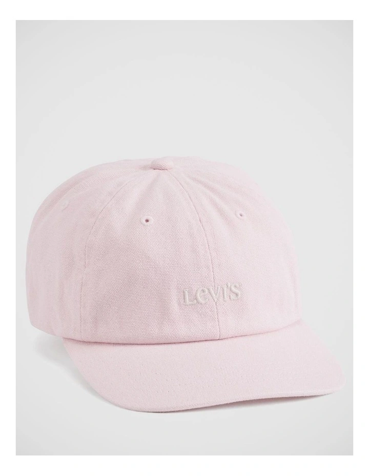 Club Logo Cap in Au Naturel image 3