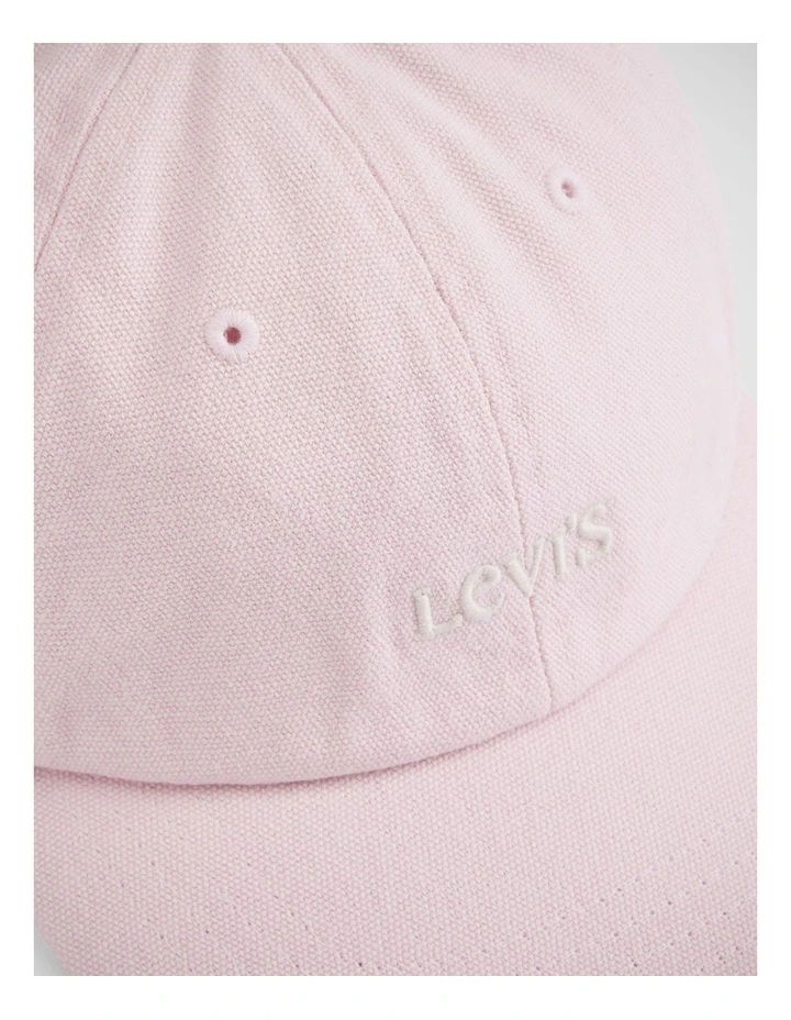 Club Logo Cap in Au Naturel image 4