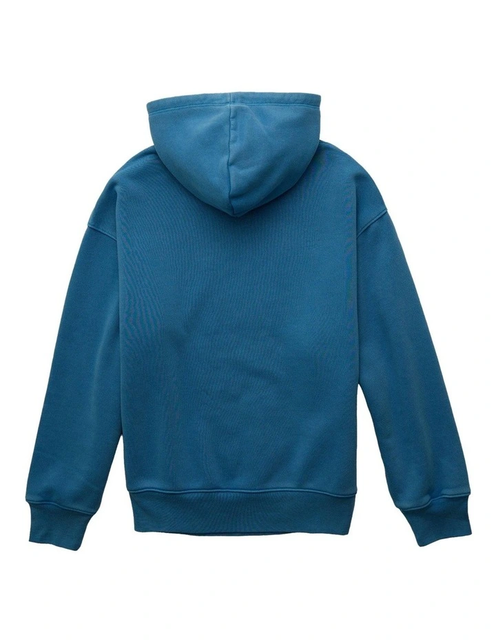 Everyday Luxe Graphic Hoodie in Powder Blue image 4