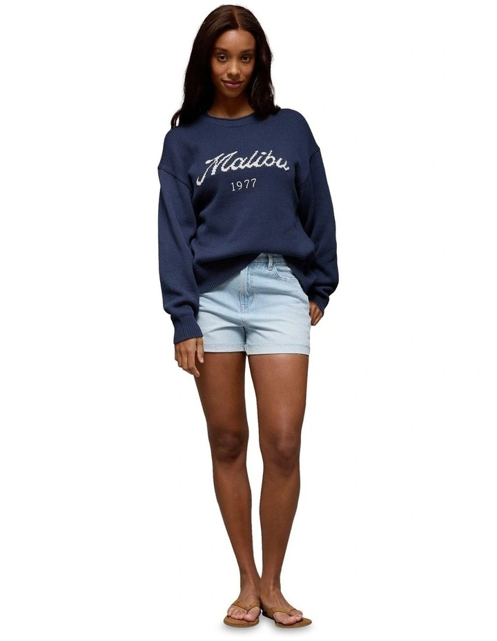 Big Hug Oversized Sweater in Midnight Blue image 1