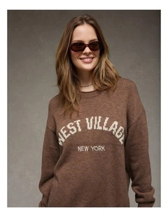 Big Hug Oversized Sweater in Cream
