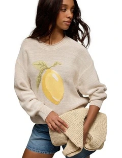 Big Hug Oversized Sweater in Cream
