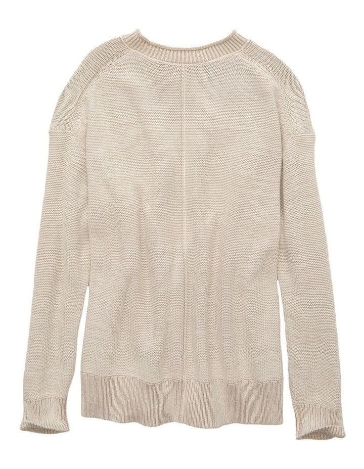 Big Hug Oversized Sweater in Cream image 4