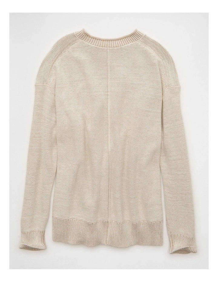 Big Hug Oversized Sweater in Brown image 4