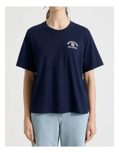 Stella Graphic T-Shirt in Navy
