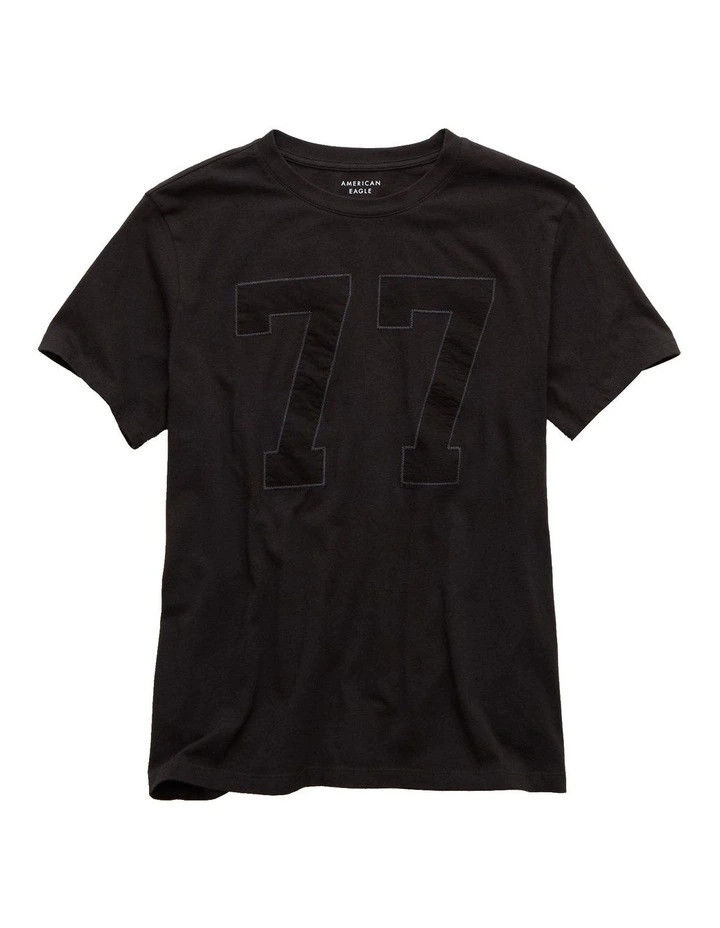 Everyday Graphic T-Shirt in Faded Black image 3