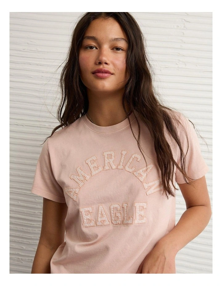 Everyday Graphic T-shirt in Quartz Pink image 1