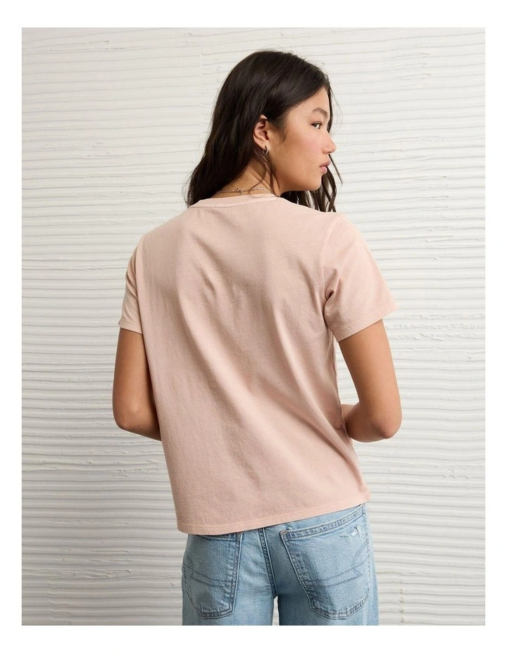Everyday Graphic T-shirt in Quartz Pink image 2