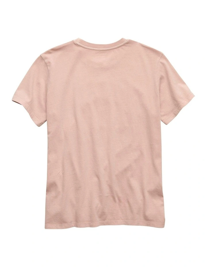 Everyday Graphic T-shirt in Quartz Pink image 4