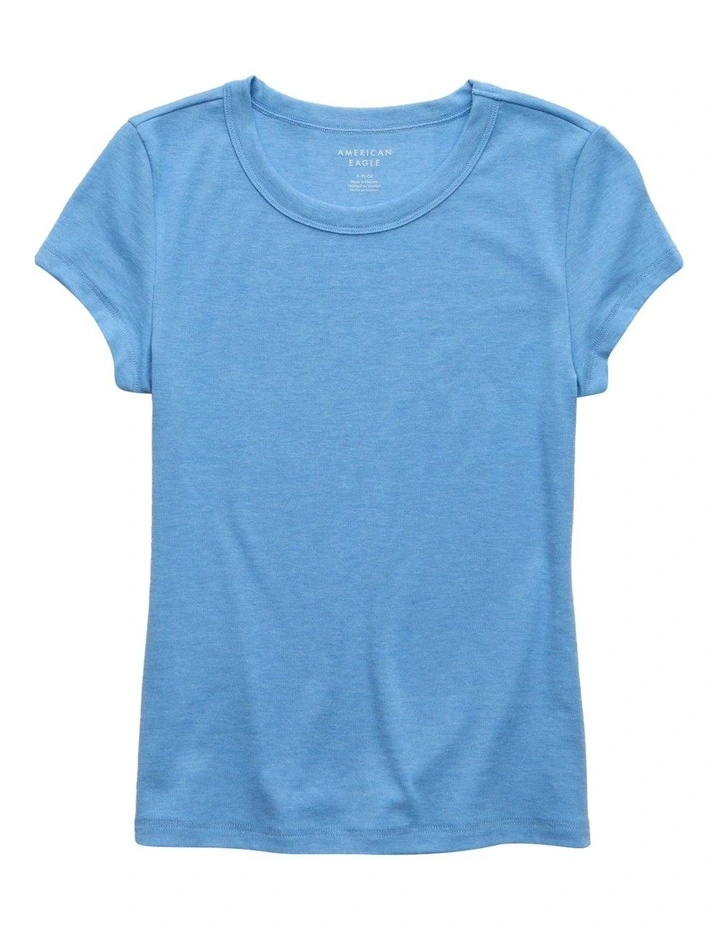 Hey Tee in Blue image 3