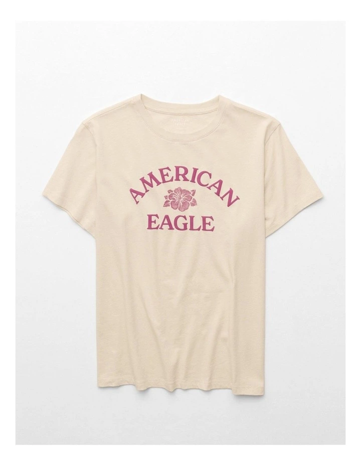 Everyday Luxe T-Shirt in Coconut image 3