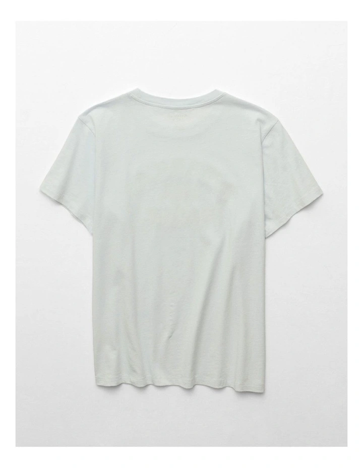 Everyday Luxe T-Shirt in Turquoise image 4