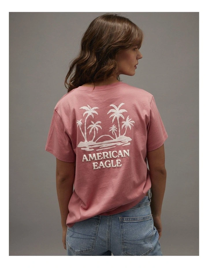 Everyday Luxe T-Shirt in Rose image 2
