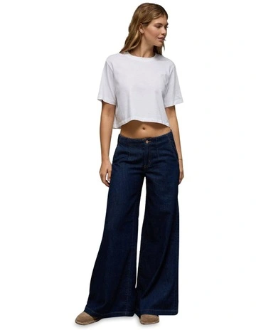 Stretch A-Line Fit Jeans in Midnight Slumber