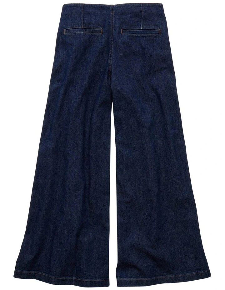 Stretch A-Line Fit Jeans in Midnight Slumber image 4