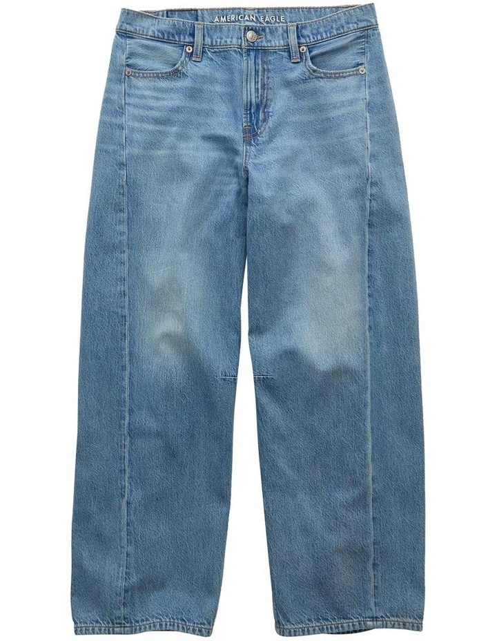 Dreamy Drape Strigid Barrel Jean in Indigo Waters image 3